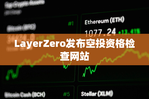 LayerZero发布空投资格检查网站