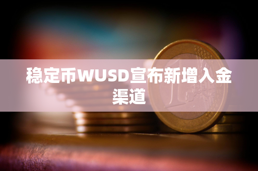 稳定币WUSD宣布新增入金渠道