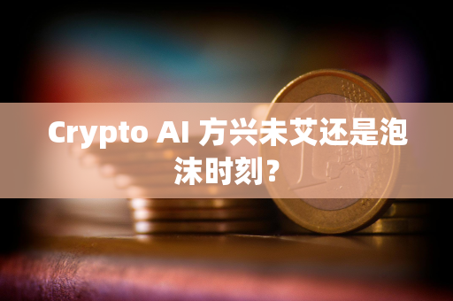 Crypto AI 方兴未艾还是泡沫时刻？