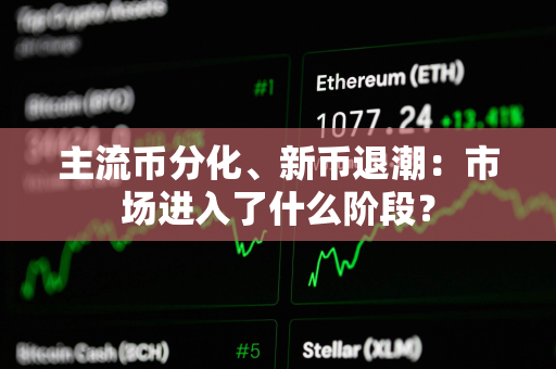 主流币分化、新币退潮：市场进入了什么阶段？