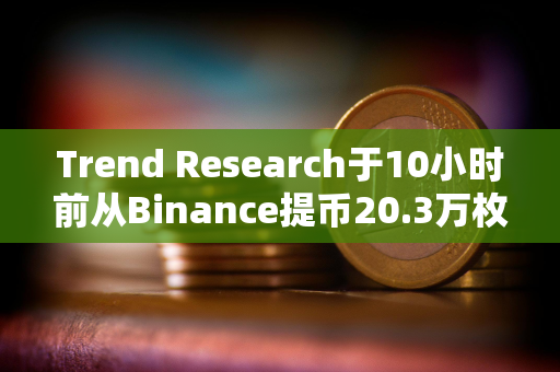 Trend Research于10小时前从Binance提币20.3万枚ENS