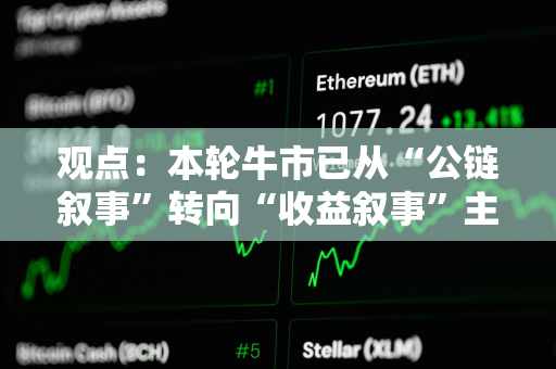 观点：本轮牛市已从“公链叙事”转向“收益叙事”主导