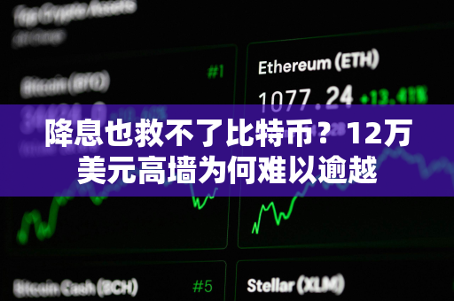 降息也救不了比特币？12万美元高墙为何难以逾越