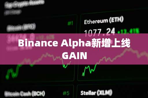 Binance Alpha新增上线GAIN