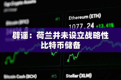 辟谣：荷兰并未设立战略性比特币储备