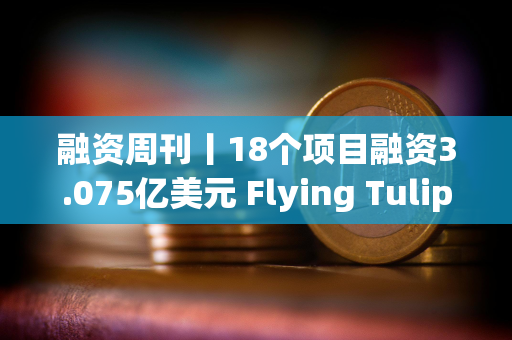融资周刊丨18个项目融资3.075亿美元 Flying Tulip筹集2亿美元
