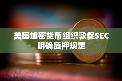 美国加密货币组织敦促SEC明确质押规定