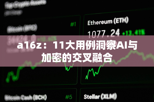a16z：11大用例洞察AI与加密的交叉融合