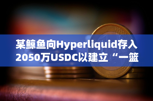 某鲸鱼向Hyperliquid存入2050万USDC以建立“一篮子”空头仓位