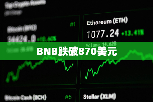 BNB跌破870美元