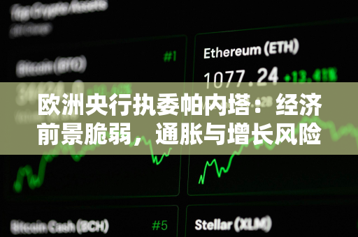 欧洲央行执委帕内塔：经济前景脆弱，通胀与增长风险并存