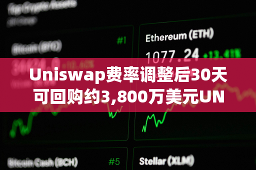 Uniswap费率调整后30天可回购约3,800万美元UNI