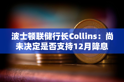 波士顿联储行长Collins：尚未决定是否支持12月降息
