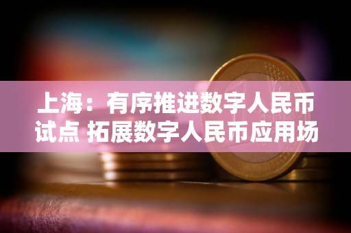 上海：有序推进数字人民币试点 拓展数字人民币应用场景