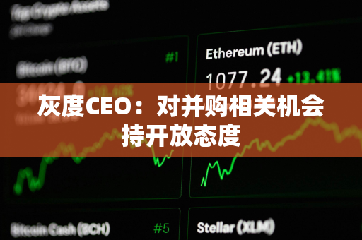 灰度CEO：对并购相关机会持开放态度