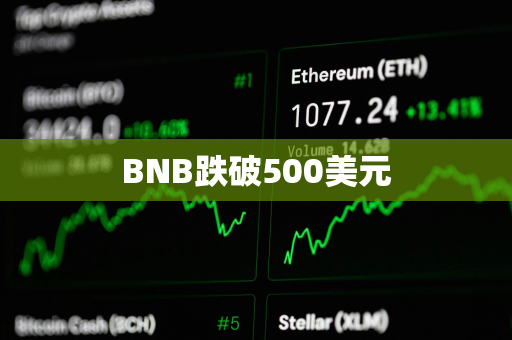 BNB跌破500美元 BNB跌破500美元
