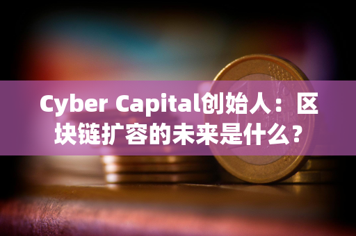 Cyber Capital创始人：区块链扩容的未来是什么？