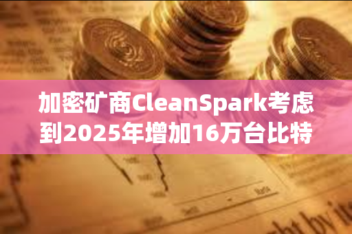 加密矿商CleanSpark考虑到2025年增加16万台比特币矿机