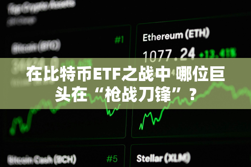 在比特币ETF之战中 哪位巨头在“枪战刀锋”？