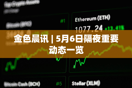 金色晨讯 | 5月6日隔夜重要动态一览