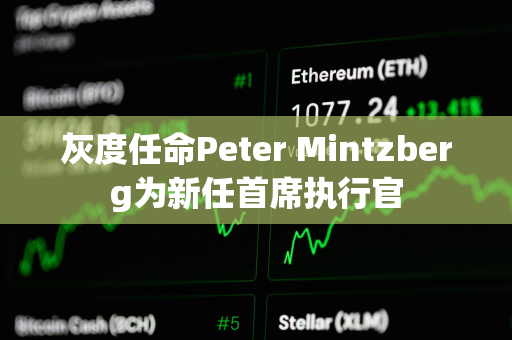 灰度任命Peter Mintzberg为新任首席执行官