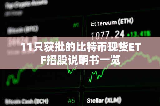 11只获批的比特币现货ETF招股说明书一览