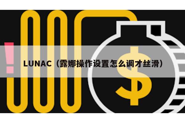LUNAC（露娜操作设置怎么调才丝滑）