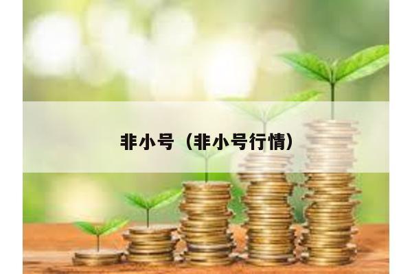 非小号（非小号行情）