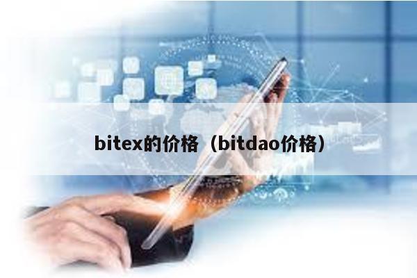 bitex的价格（bitdao价格）