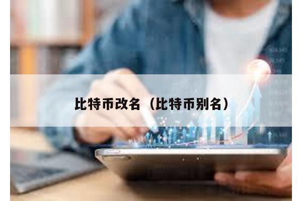 比特币改名（比特币别名）